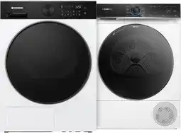 Coolblue Wisberg WBWM5A5W9ML SmartDose + Wisberg WBDR5AW9ML CondenserClean aanbieding