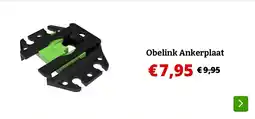 Obelink Obelink Ankerplaat aanbieding