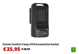 Obelink Eurom Comfort Camp 1500 keramische kachel aanbieding