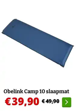Obelink Obelink Camp 10 slaapmat aanbieding