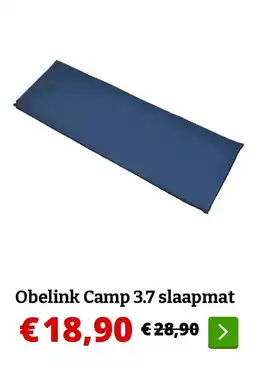 Obelink Obelink Camp 3.7 slaapmat aanbieding