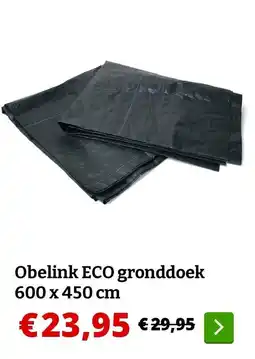 Obelink Obelink ECO gronddoek aanbieding