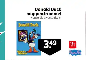 Trekpleister Donald Duck moppentrommel aanbieding