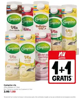 Jumbo Campina vla aanbieding