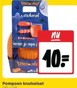 Jumbo Pompoen knutselset aanbieding