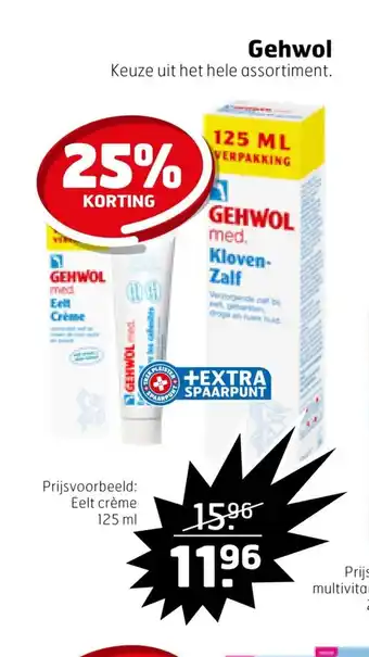 Trekpleister Gehwol aanbieding