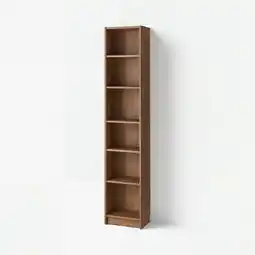 IKEA Lege houten boekenkast, vijf planken, eenvoudig ontwerp, natuurlijke afwerking aanbieding