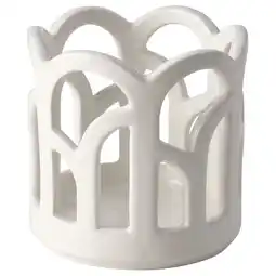 IKEA SnÖsiska Kaarshouder, ecru, 11 cm aanbieding