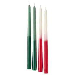 IKEA Vinterfint Geurloze kroonkaars, veelkleurig, 30 cm aanbieding
