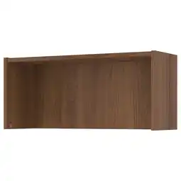 IKEA Billy boekenkastuitbreiding in bruin, spaanplaat met verticale opbergruimte aanbieding
