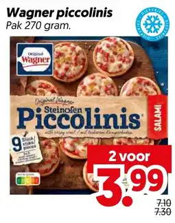 Dekamarkt Wagner piccolinis aanbieding