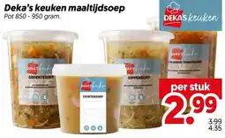Dekamarkt Deka's keuken maaltijdsoep aanbieding