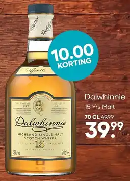 Mitra Dalwhinnie 15 Yrs Malt aanbieding