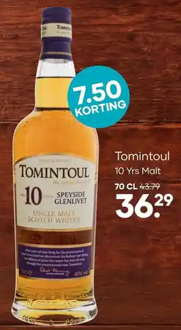Mitra Tomintoul 10 Yrs Malt aanbieding