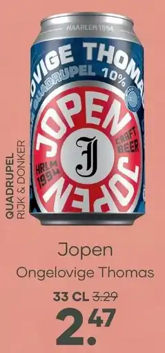 Mitra Jopen Ongelovige Thomas aanbieding