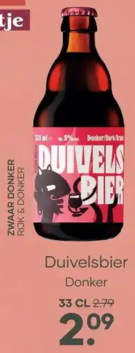 Mitra Duivelsbier Donker aanbieding