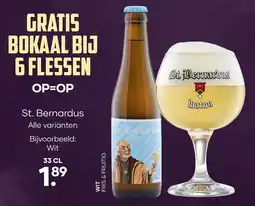 Mitra St. Bernardus aanbieding
