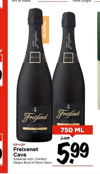 Vomar Voordeelmarkt Freixenet Cava 750 ml aanbieding