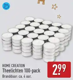 ALDI Home creation theelichten aanbieding