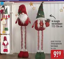 ALDI Home Creation Telescopische kerstpop aanbieding