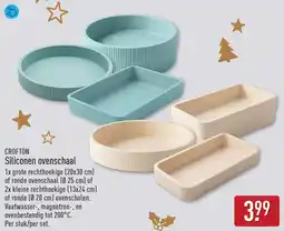 ALDI Crofton Siliconen ovenschaal aanbieding