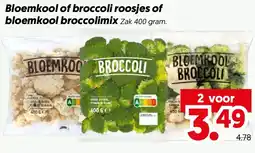 Dekamarkt Bloemkool of broccoli roosjes of bloemkool broccolimix aanbieding