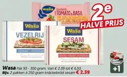 Dekamarkt Wasa aanbieding