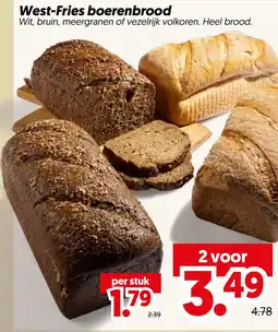 Dekamarkt West-Fries boerenbrood aanbieding