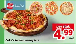 Dekamarkt Deka's keuken verse pizza aanbieding