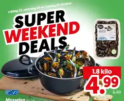 Dekamarkt Mosselen aanbieding