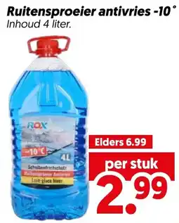 Dekamarkt Ruitensproeier antivries aanbieding