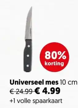Dekamarkt Universeel mes aanbieding