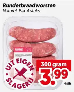 Dekamarkt Runderbraadworsten aanbieding