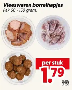 Dekamarkt Vleeswaren borrelhapjes aanbieding