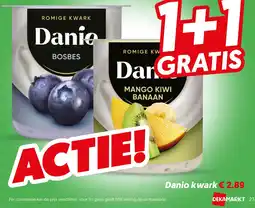 Dekamarkt Danie kwark aanbieding