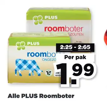 PLUS Alle PLUS Roomboter aanbieding