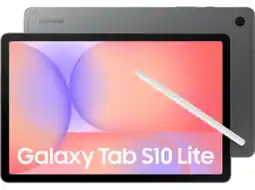 MediaMarkt Samsung Galaxy Tab S10 Lite - 10.9 Inch 128 Gb Enterprise Edition Grijs Wifi Inclusief Samsung S-pen aanbieding