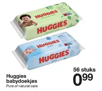 Zeeman Huggies babydoekjes aanbieding