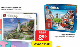 Boekenvoordeel Legpuzzel aanbieding