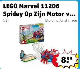 Kruidvat LEGO Marvel 11206 Spidey Op Zijn Motor vs. Rhino aanbieding