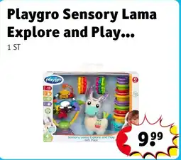 Kruidvat Playgro Sensory Lama Explore and Play Speelset aanbieding
