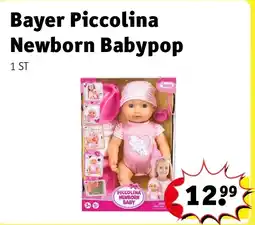 Kruidvat Bayer Piccolina Newborn Babypop aanbieding