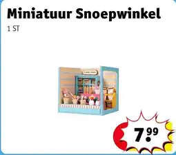 Kruidvat Miniatuur Snoepwinkel aanbieding