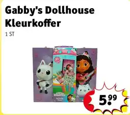 Kruidvat Gabby's Dollhouse Kleurkoffer aanbieding