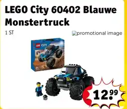 Kruidvat LEGO City 60402 Blauwe Monstertruck aanbieding