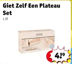 Kruidvat Giet Zelf Een Plateau Set aanbieding