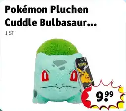 Kruidvat Pokémon Pluchen Cuddle Bulbasaur Knuffel aanbieding