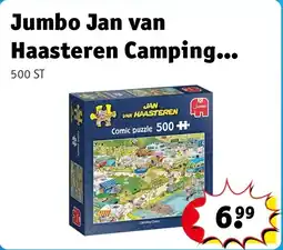 Kruidvat Jumbo Jan van Haasteren Camping Chaos Puzzel aanbieding