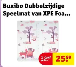 Kruidvat Buxibo Dubbelzijdige Speelmat van XPE Foam voor Baby en Peuter aanbieding