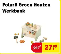 Kruidvat PolarB Groen Houten Werkbank aanbieding